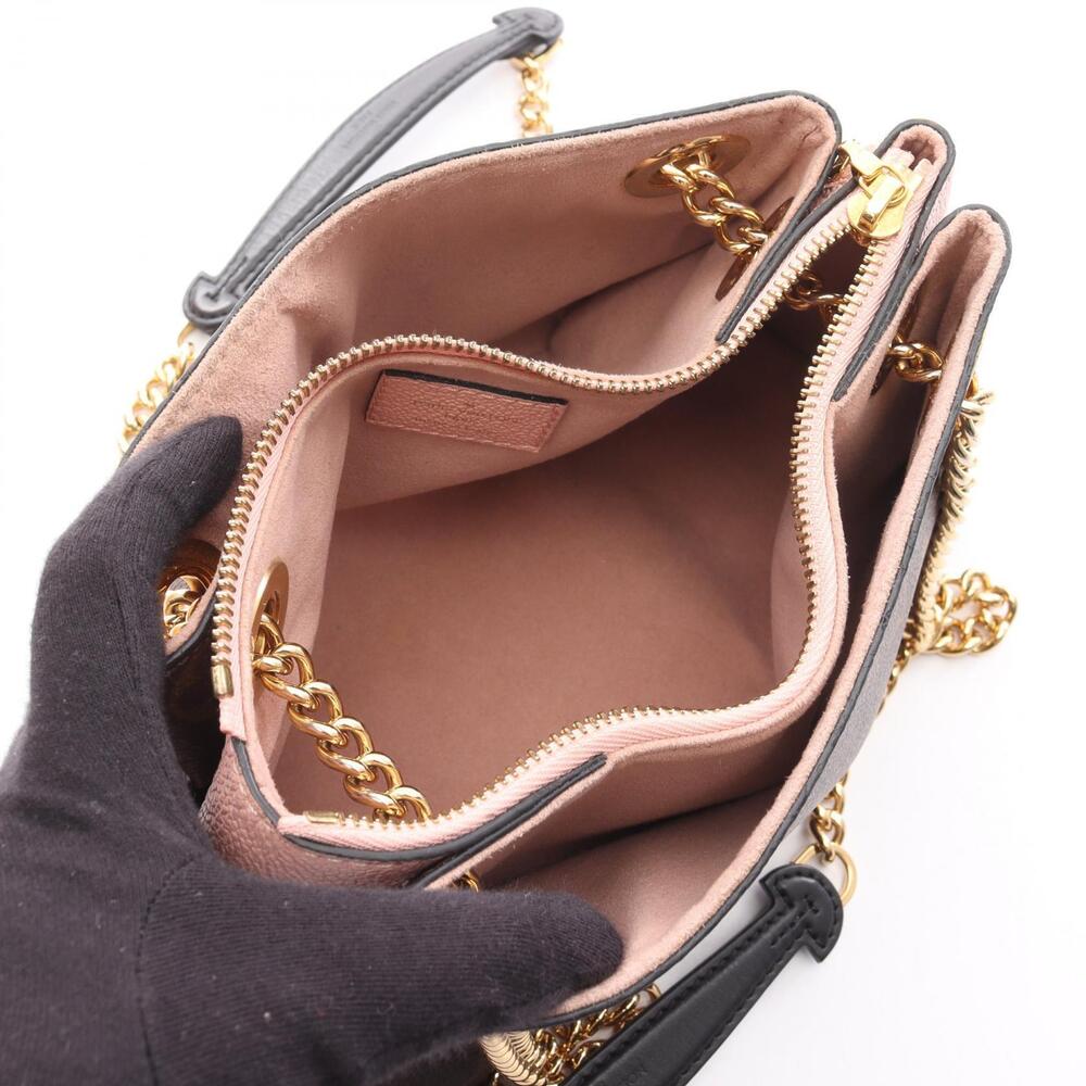 Louis Vuitton Monogram Brown Bag Canvas Pink Shoulder Surene Leather